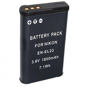 Digital camera battery replacement for Nikon EN-EL23 Coolpix B700, P600, P610, P900, S810c Digital Camera